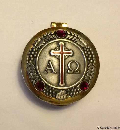 Alpha to Omega Design on a Communion Pix