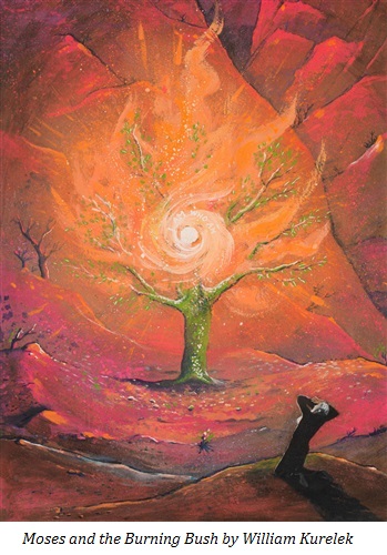 william-kurelek-moses-and-the-burning-bush