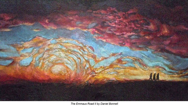 The Emmaus Road II painting by Daniel Bonnell