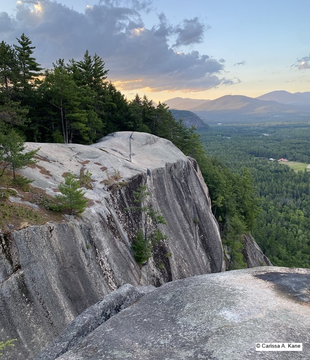Looking out from Mountain top